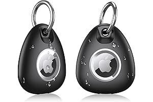 Waterproof Airtag Keychain 2-Pack: Shield Your Apple Device