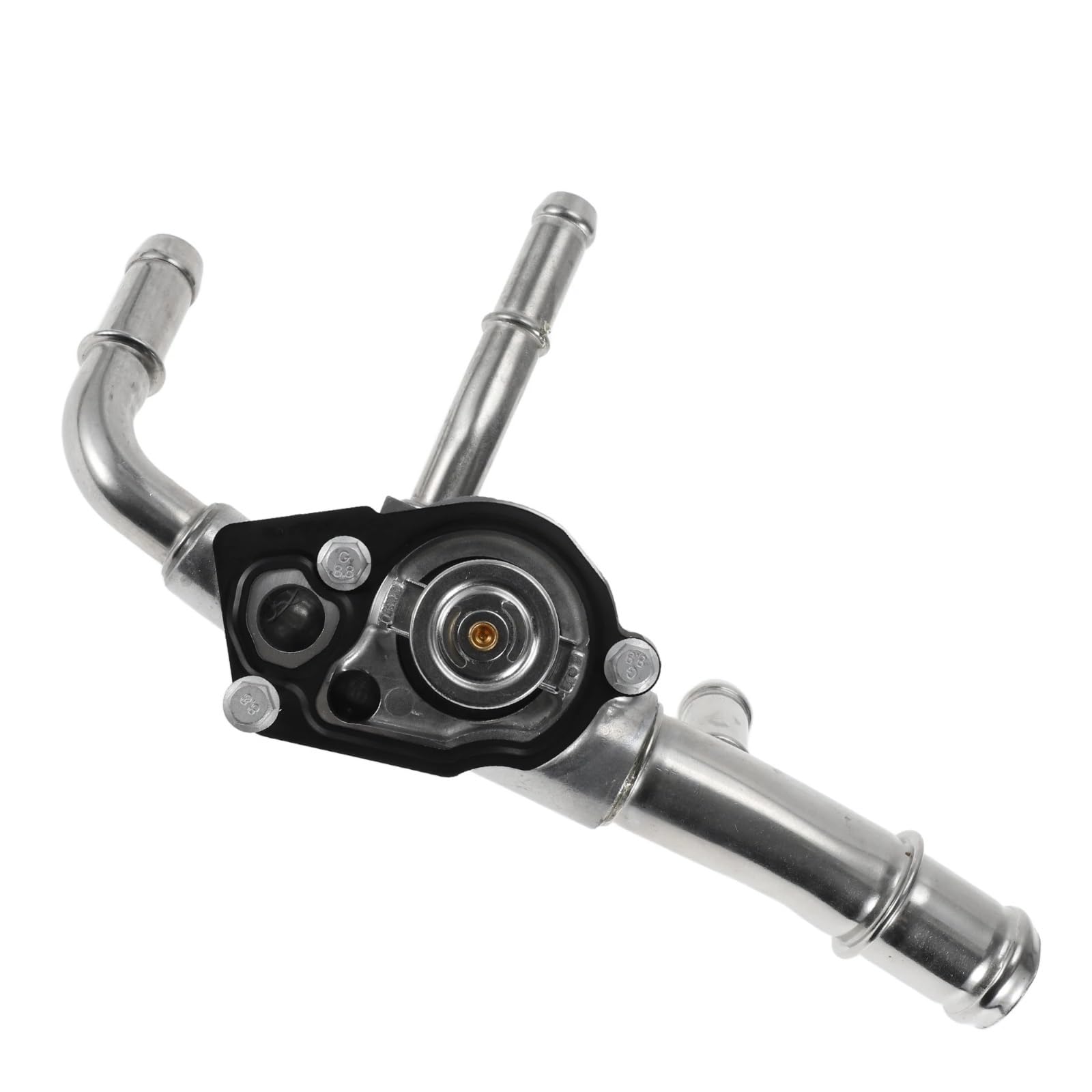 Engine Thermostat Assembly Compatible With Buick For Allure 2010 For LaCrosse 2010 2011 2012 2013 2014 2015 2016 12651113 12689039 Engine Coolant Thermostat Housing
