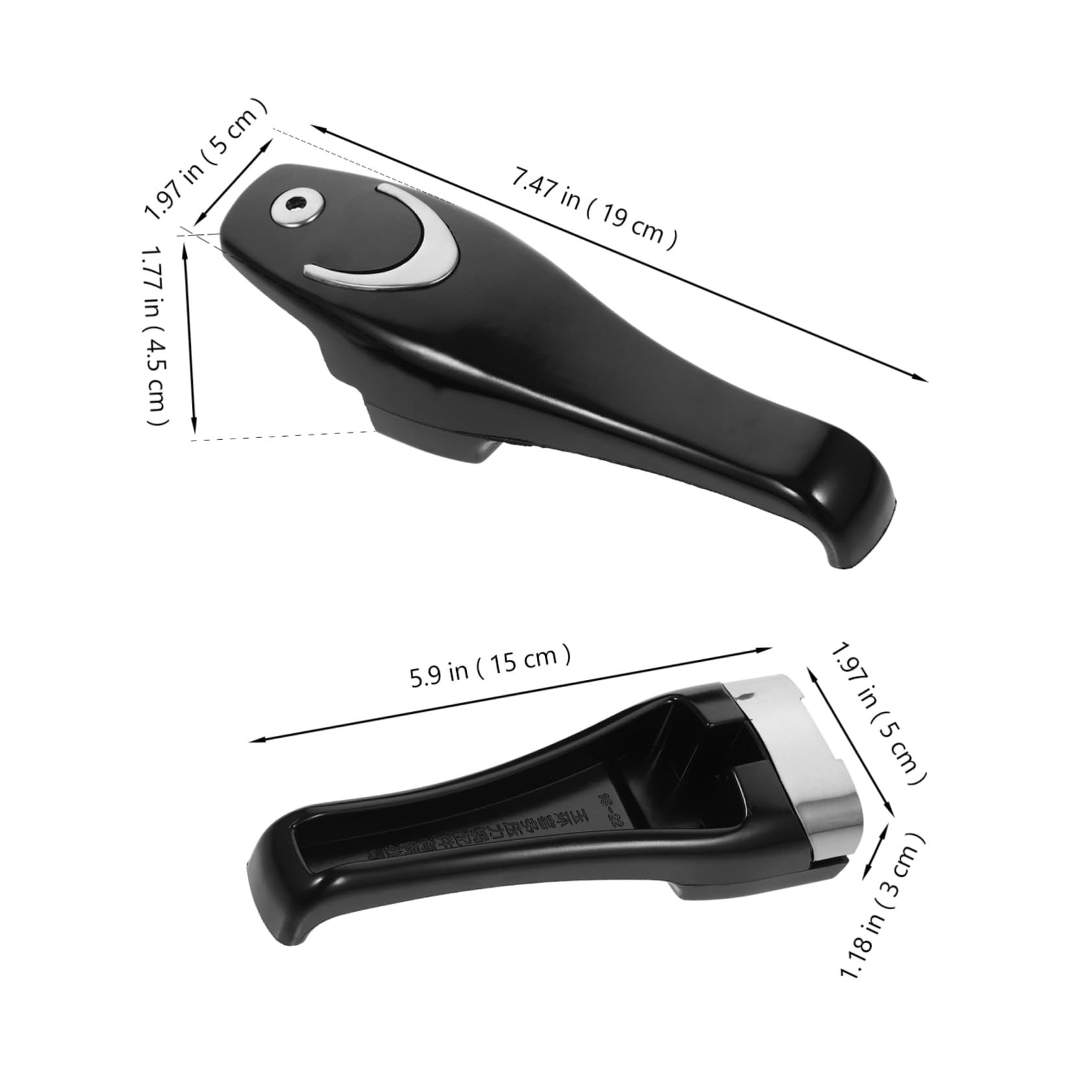 ABOOFAN 1 Pair Replaceable Pressure Cooker Handle Sturdy Design Easy Installation Comfortable Grip for Pressure Cookers Kitchen Utensils