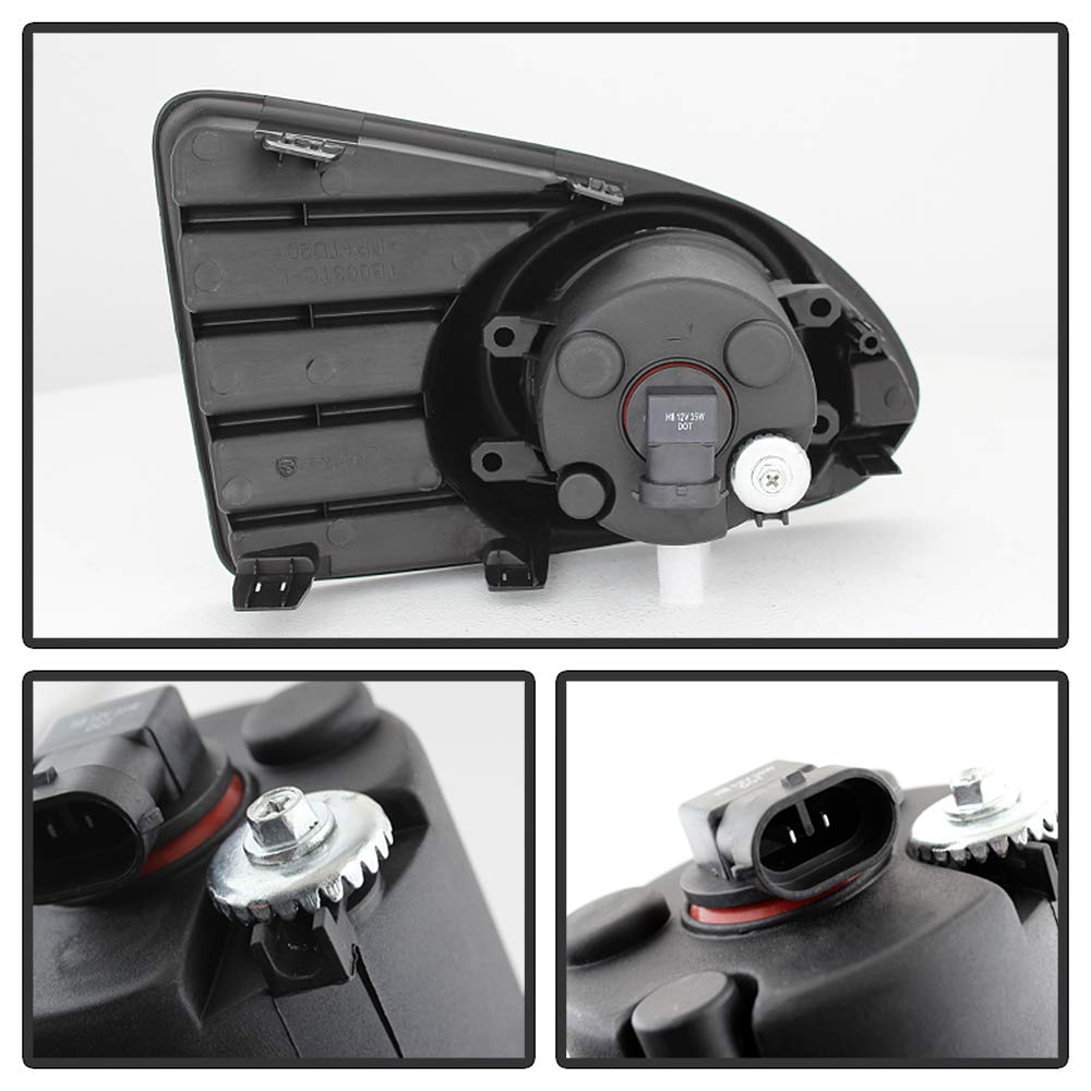 ACANII - For 2012-2015 Scion iQ Hatchback Glass Lens Bumper Fog Lights Lamp wSwitch Assembly Driver & Passenger Side product thumbnail 5