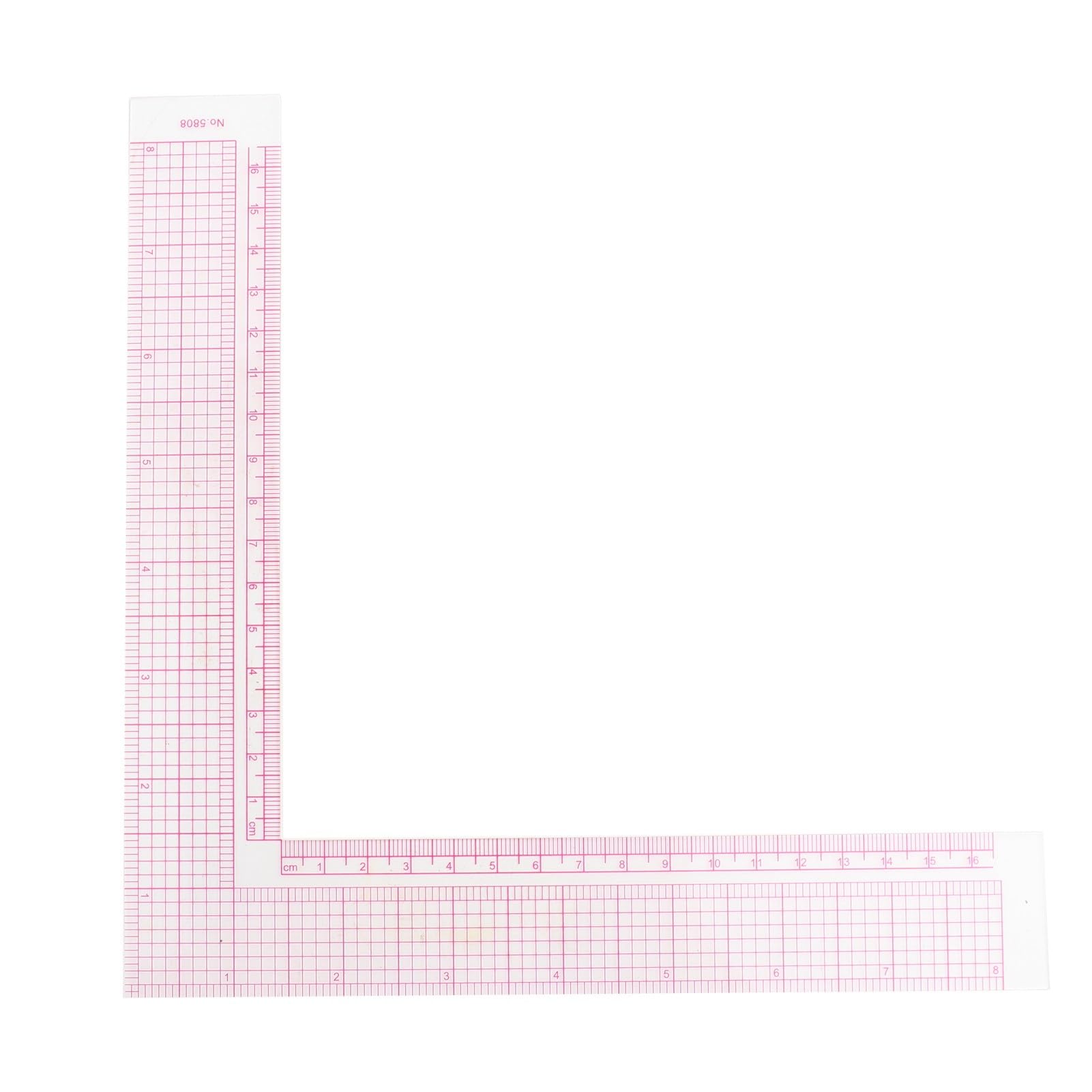 Amazon.com: Plastic L- Ruler Sewing Measuring 90 Degree Professional ...