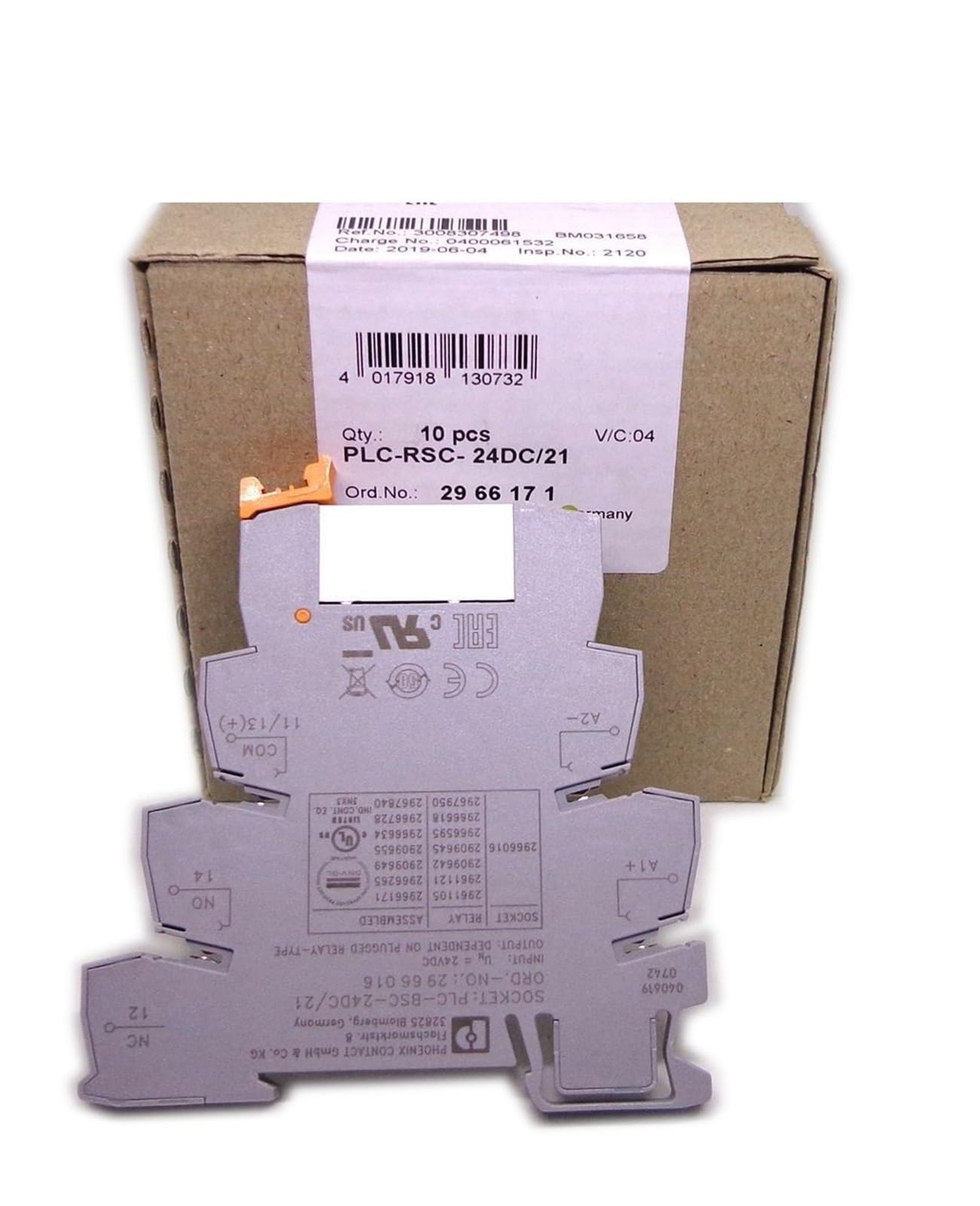 Relais NISZA PLC-RSC-24DC/21 NO.2966171 pour automatisme industriel