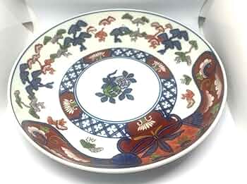 Amazon.co.jp: 有田焼 源右衛門窯 染錦 古伊万里風松絵 皿 飾り皿 19.5 Amazon.co.jp: 有田焼 源右衛門窯 染錦 古伊万里風松絵 皿 飾り皿 19.5