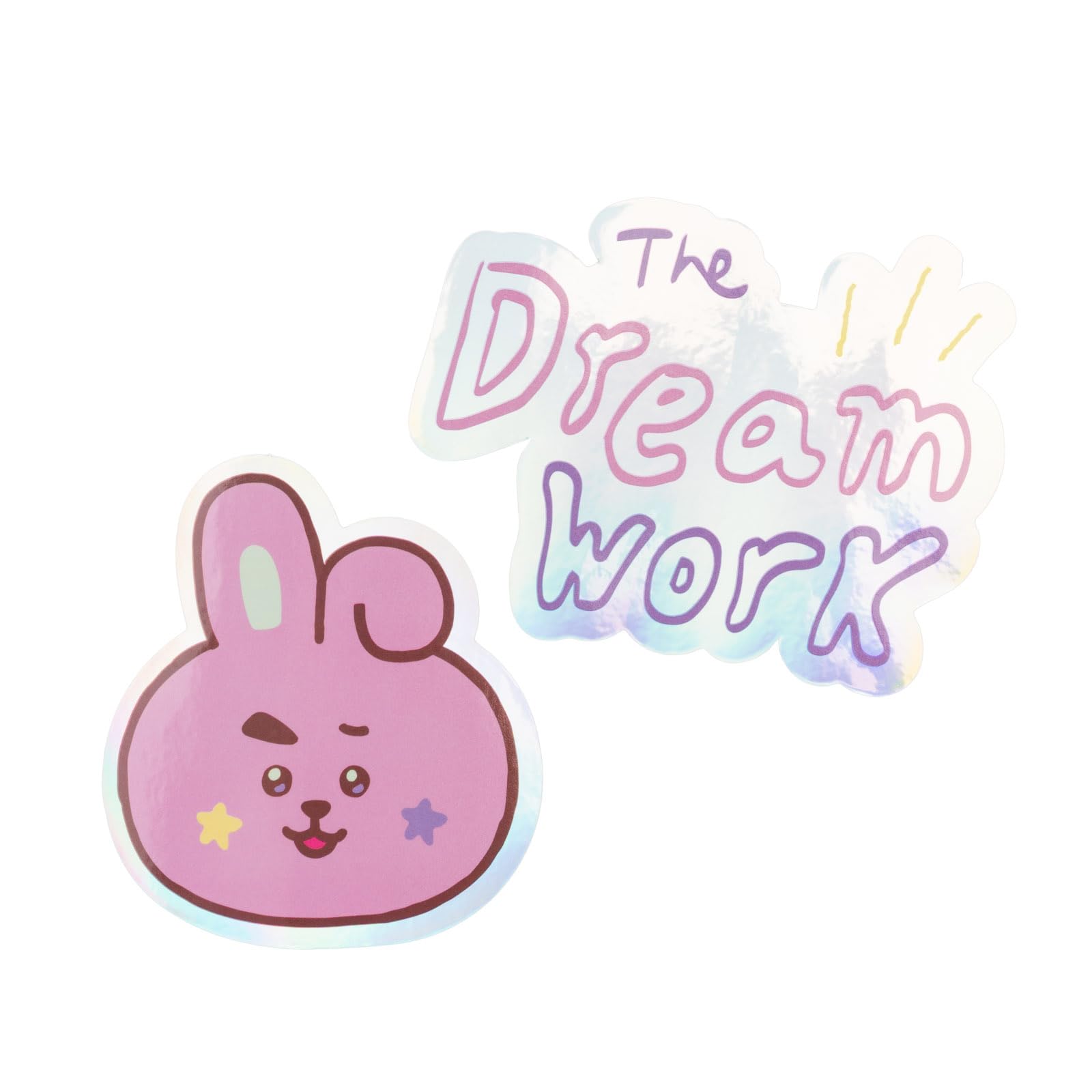 Grupo Erik Vinyl Stickers BT21 Merch - Cooky | Laptop Stickers for Adults & for Children, Kawaii Gifts Under 5 Pounds, Kawaii Stuff, BT21 Merchandise, BTS Merch