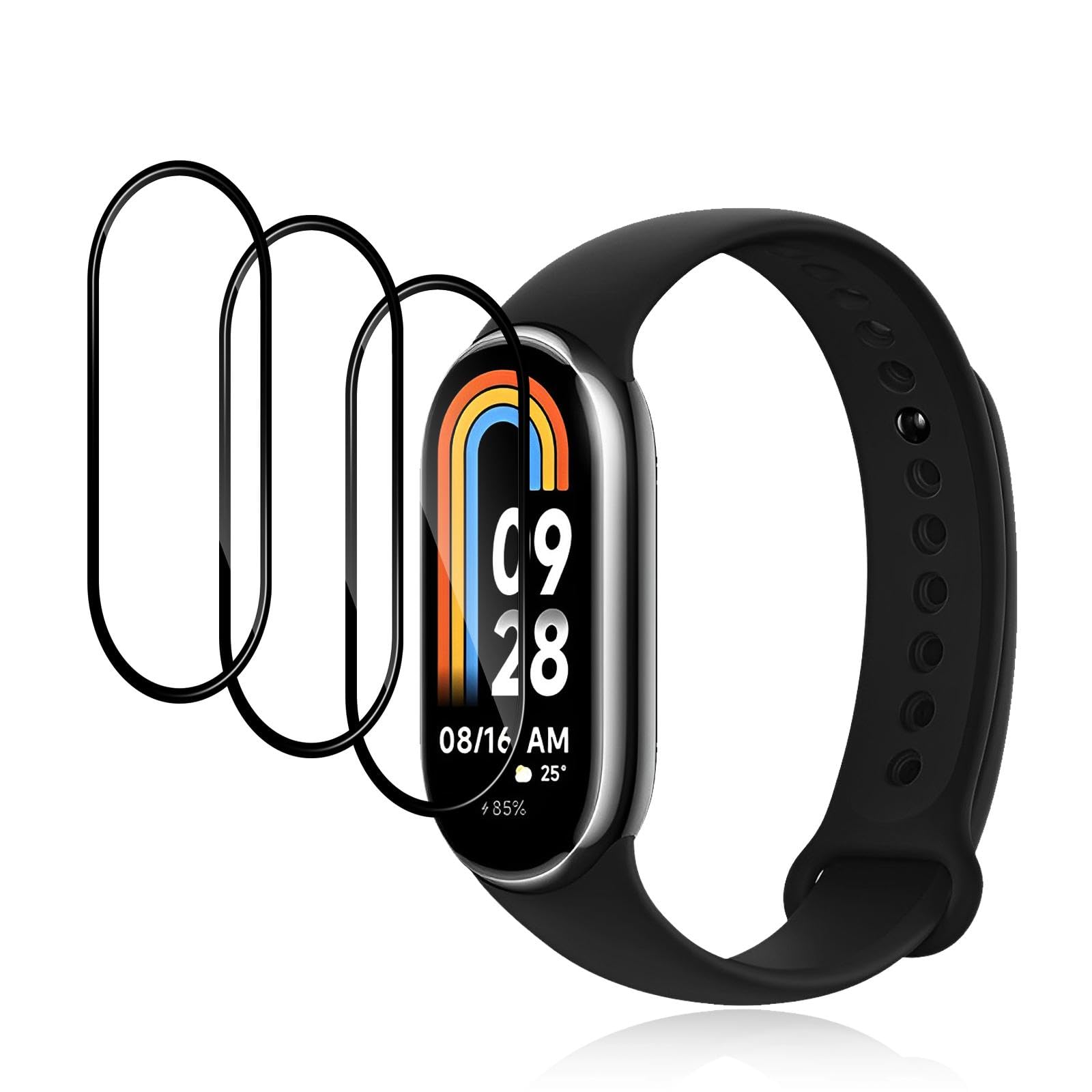 Xiaomi Smart Band 7【ハイドロゲルフィルム2枚組】 Amazon | Qrivp対応 xmband 9 / band 8 / band 7 ガラスフィルム
