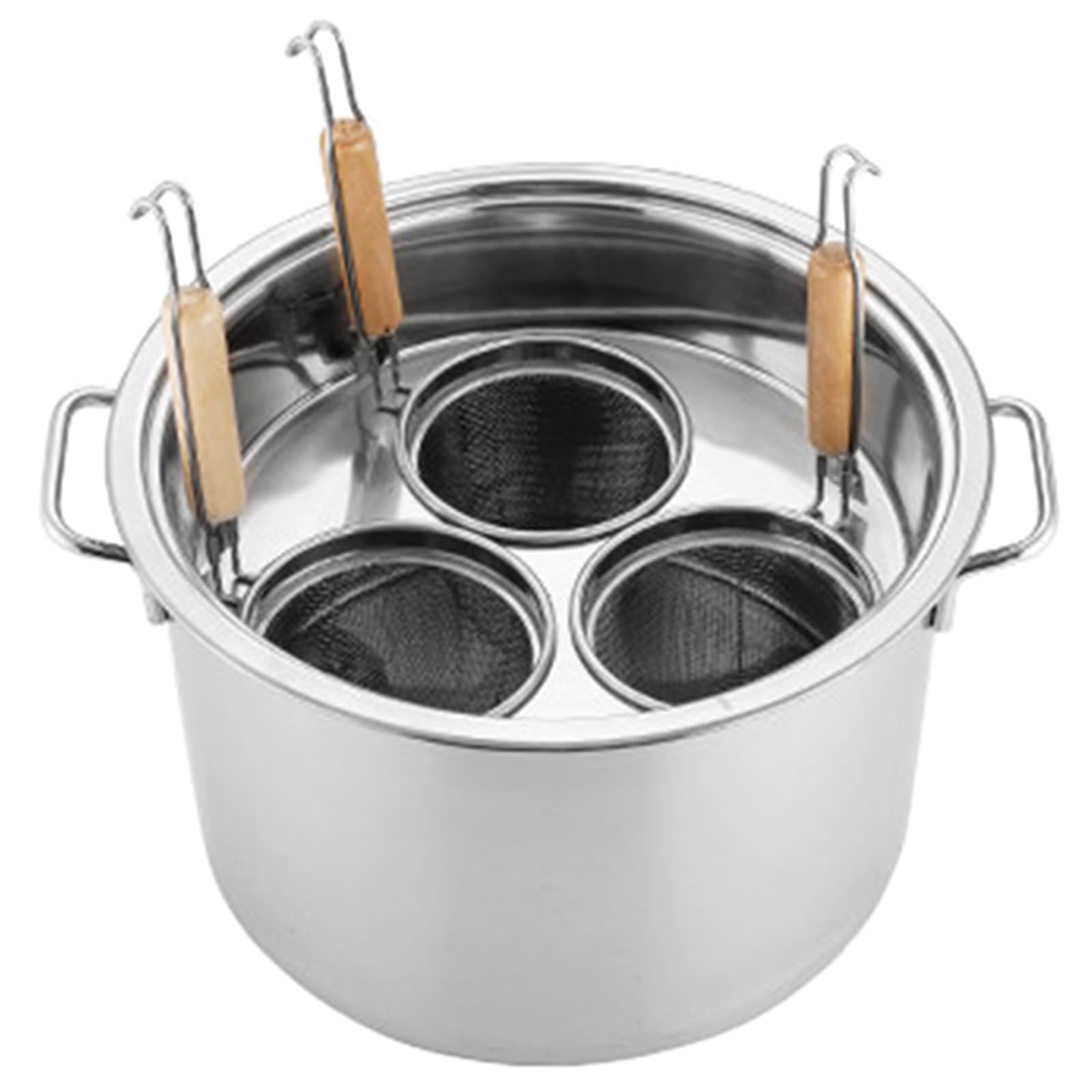 MRKU Pentole per cuocipasta, Set di pentole con cestelli scolapasta e Coperchio per Utensili da Cucina per casa e Ristorante