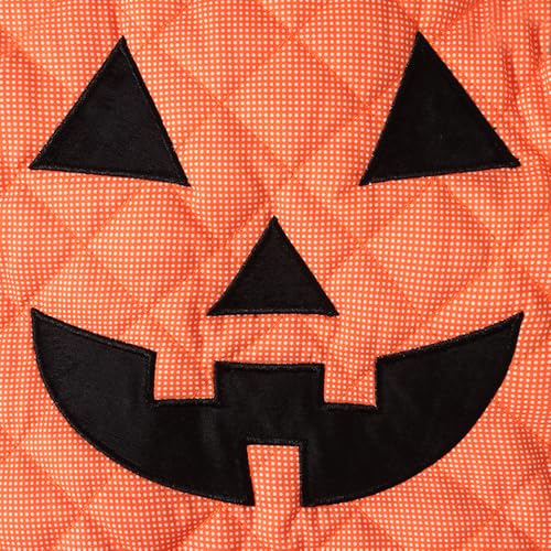 Noubeau Toddler Baby Boy Girl Halloween Clothes Pumpkin Sleeveless Romper Bodysuit One Piece Halloween Outfit4