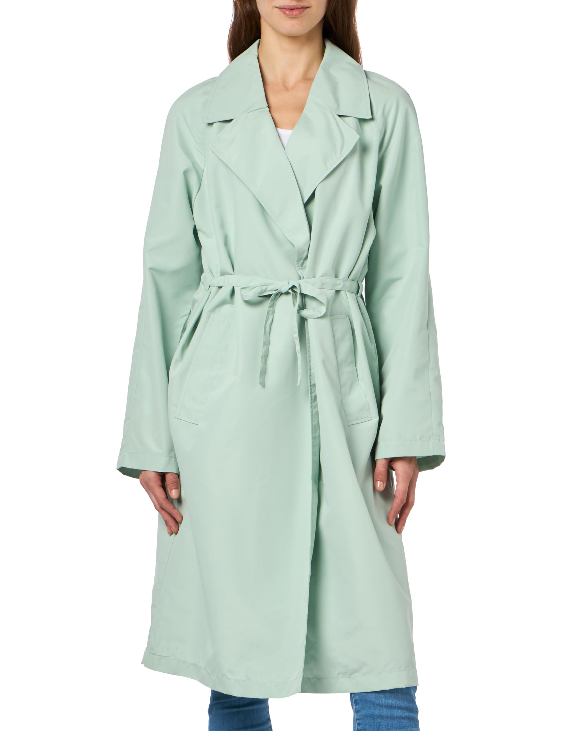 VERO MODA trencz Kobiety Vmneel Long Trenchcoat
