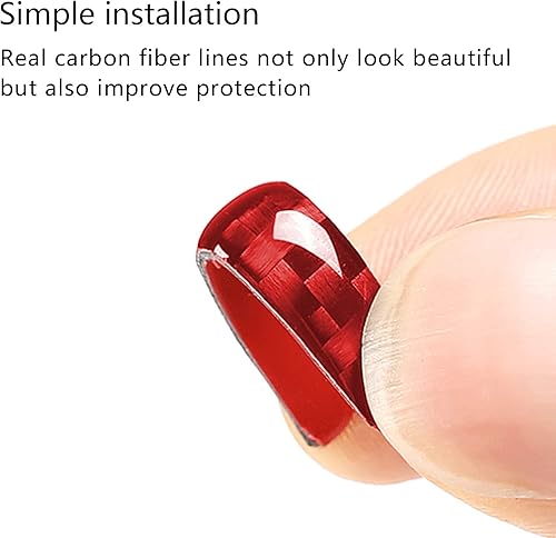 Miniatura 3 de Compatible con el emblema del portón trasero del automóvil, accesorios de fibra de carbono, calcomanía para Honda Civic de 9 generación 2012-2014,