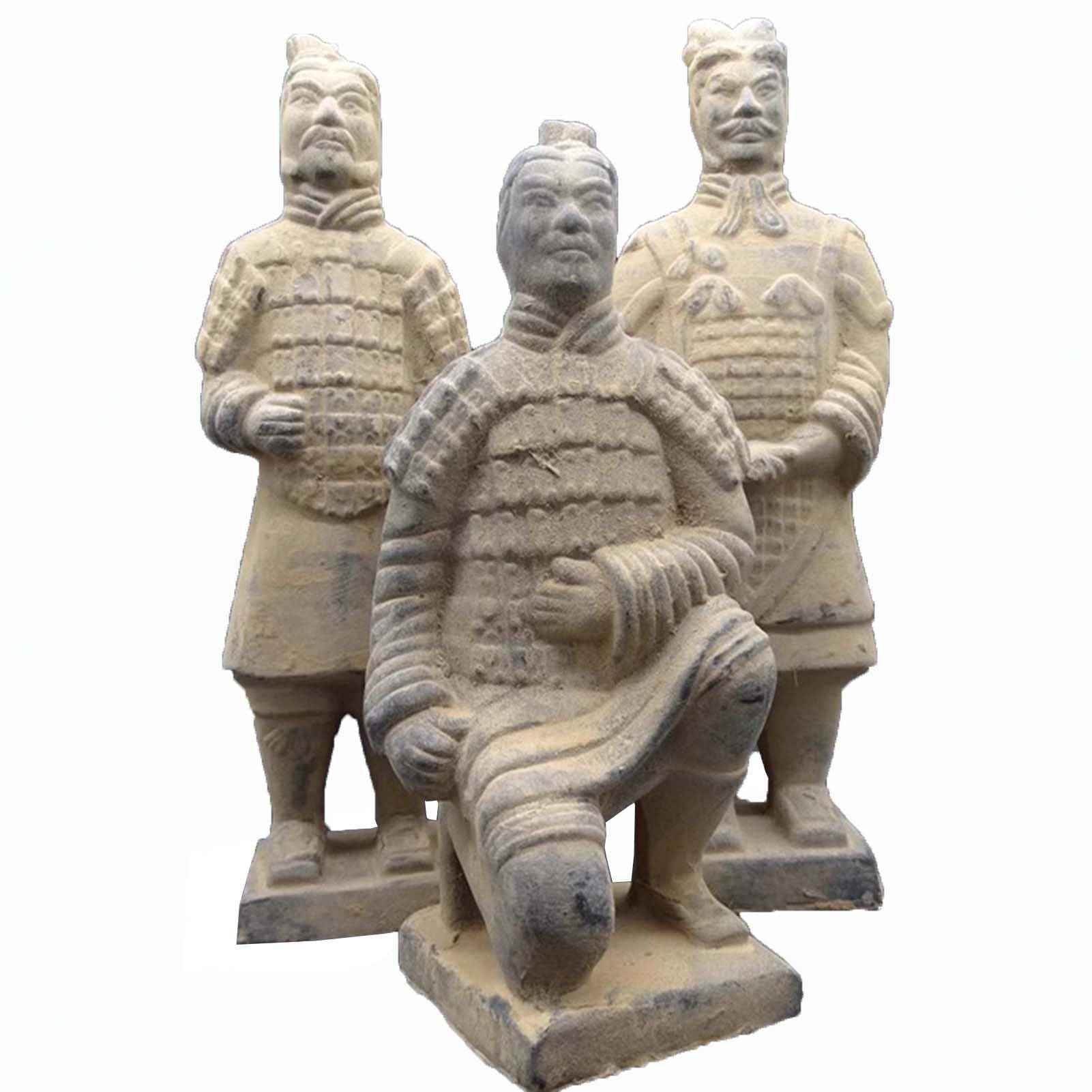 Amazon.co.jp: Koliyn 古代の粘土テラコッタ陸軍像の装飾、秦の始皇帝 