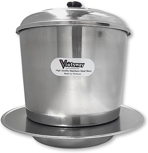 Miniatura 8 de Taza de café vietnamita de acero inoxidable con filtro de café (tamaño S a XL) Jumbo (tamaño 10 (XL Jumbo))