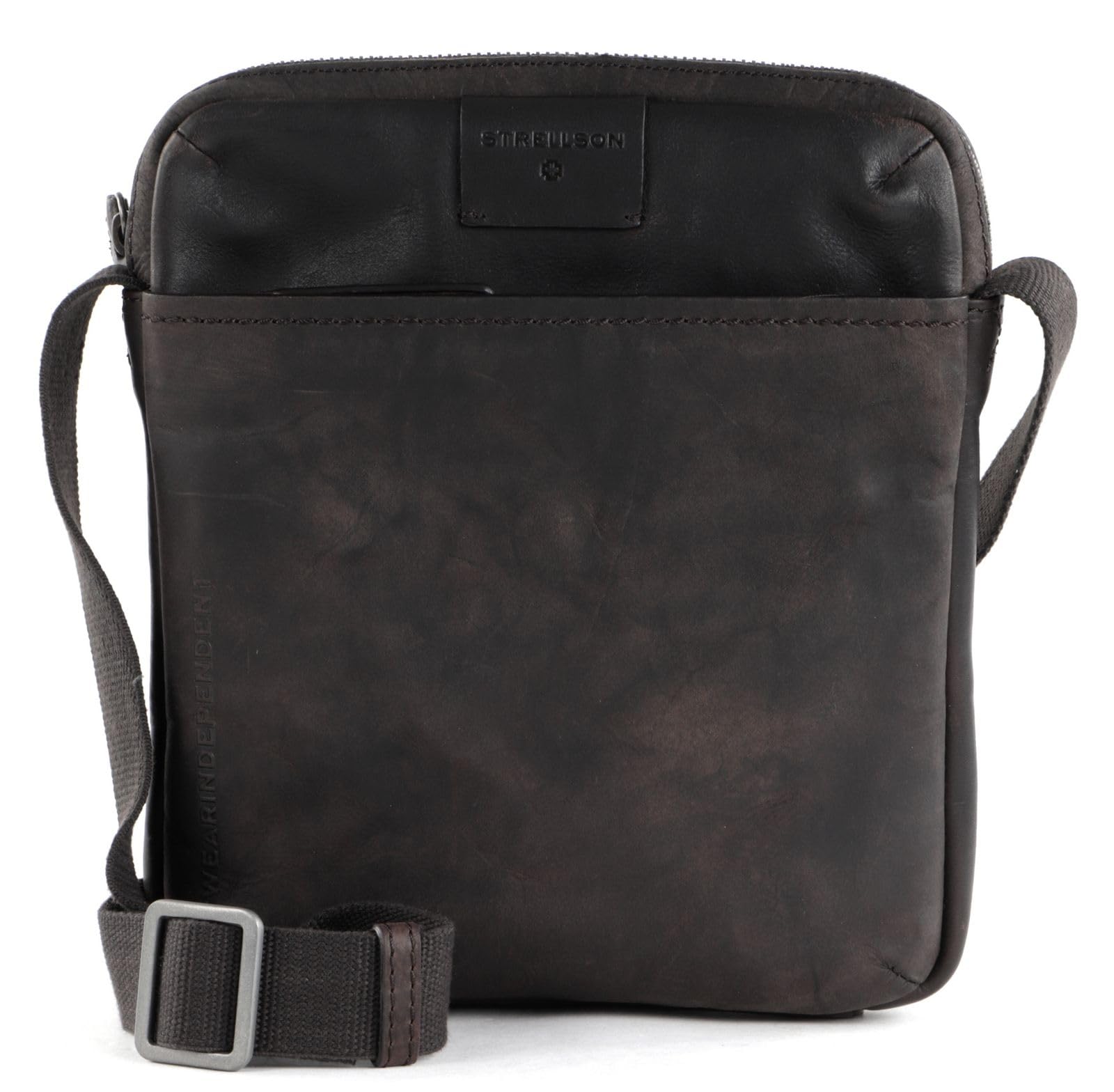 Bandolera Strellson Brick Lane Moreno en acabado premium de alta gama 5