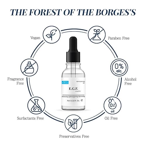 Miniatura 6 de EGF Factor de Crecimiento Epidérmico Suero 0.33 Fl. Oz. 0.3 fl oz