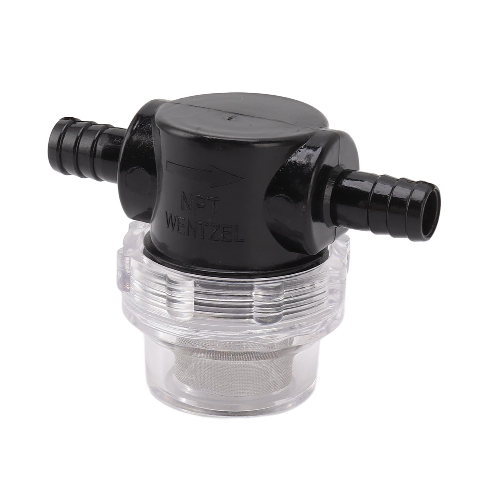 Haofy Sitko Pompy Wodnej 50 Mesh Stal Nierdzewna G1/4 Twist On – Filtr do Nawadniania z przezroczystą obudową Łatwe Monitorowanie i Zapobieganie Zatykaniu dla łodzi Morskich RV, Trawników i urządzeń