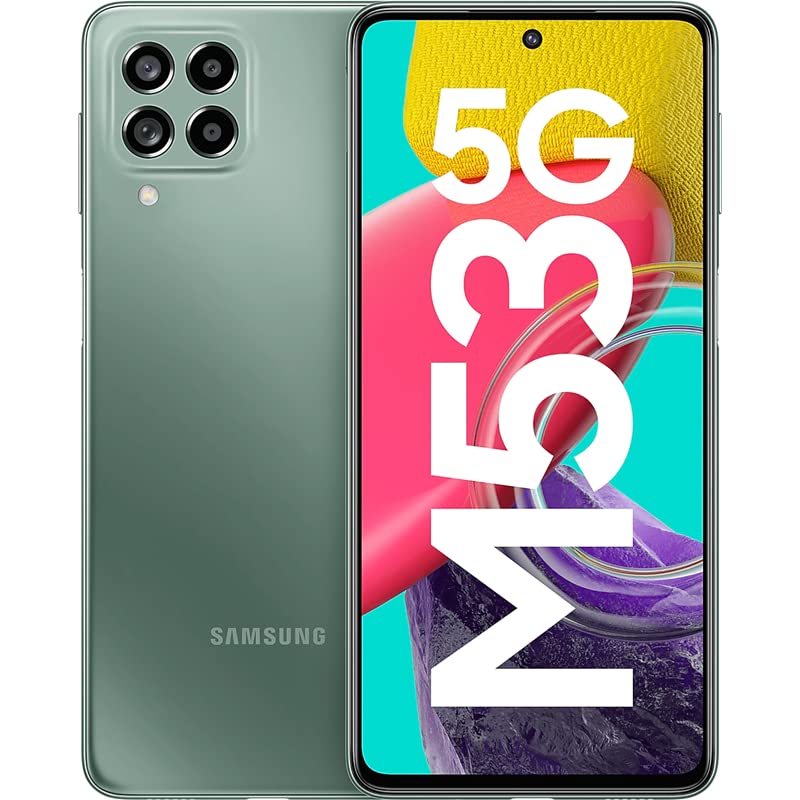 メイチャ　ギャラクシー　　M C-6653 Samsung Galaxy M53 M536 5G Çift Sim AB 6/128GB, Android, yeşil