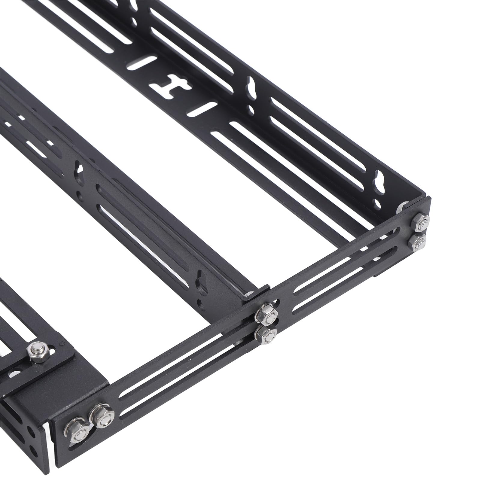 Oumefar Antena Rectangular de Acero Inoxidable Ajustable para Montaje en