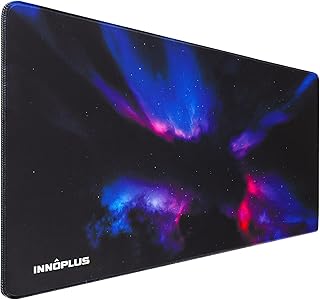 INNOPLUS Large Mouse Pad, Gaming Mouse Pad, XXL Mouse Pad for Computer 31.5×15.75 in, Non-Slip Rubber Base Mousepad, Mouse Pad Large, Mouse Pad, Waterproof Mousepads for Office Home Gaming