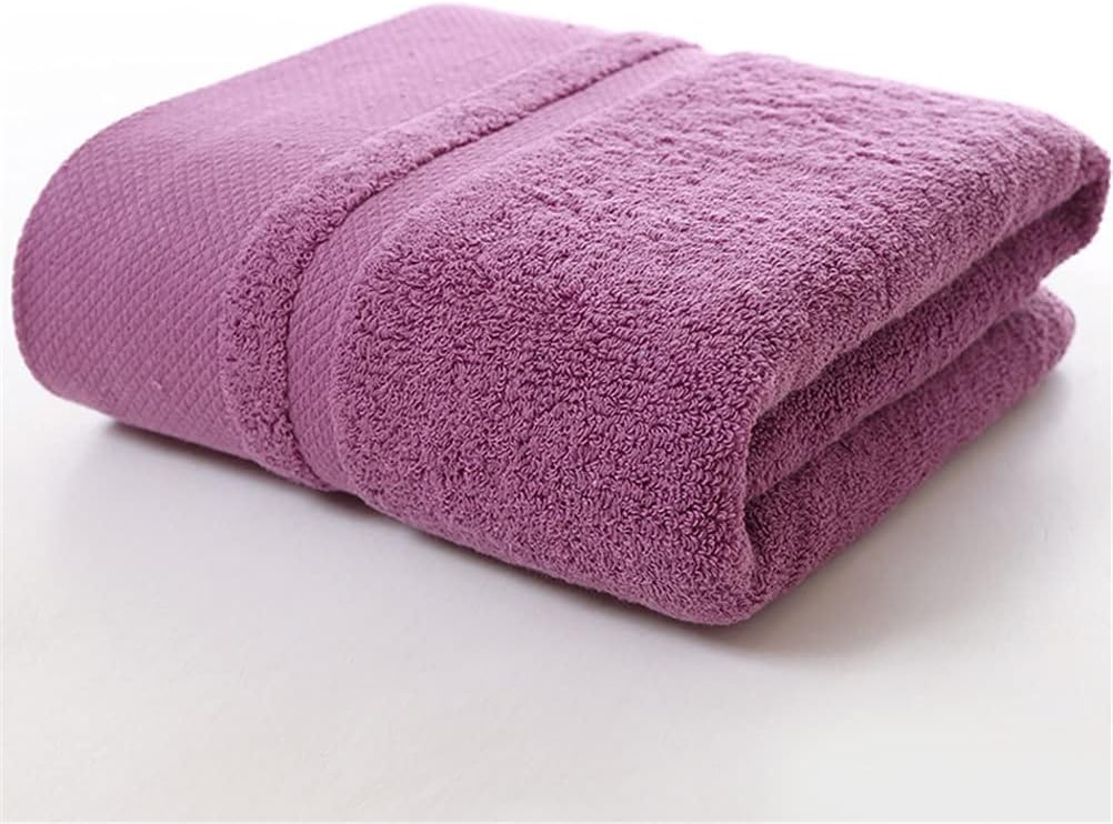 Cotton Large Thick Bath Towel Solid Color Bathroom Face Shower Towels Geometric Home Hotel for Adults Kids