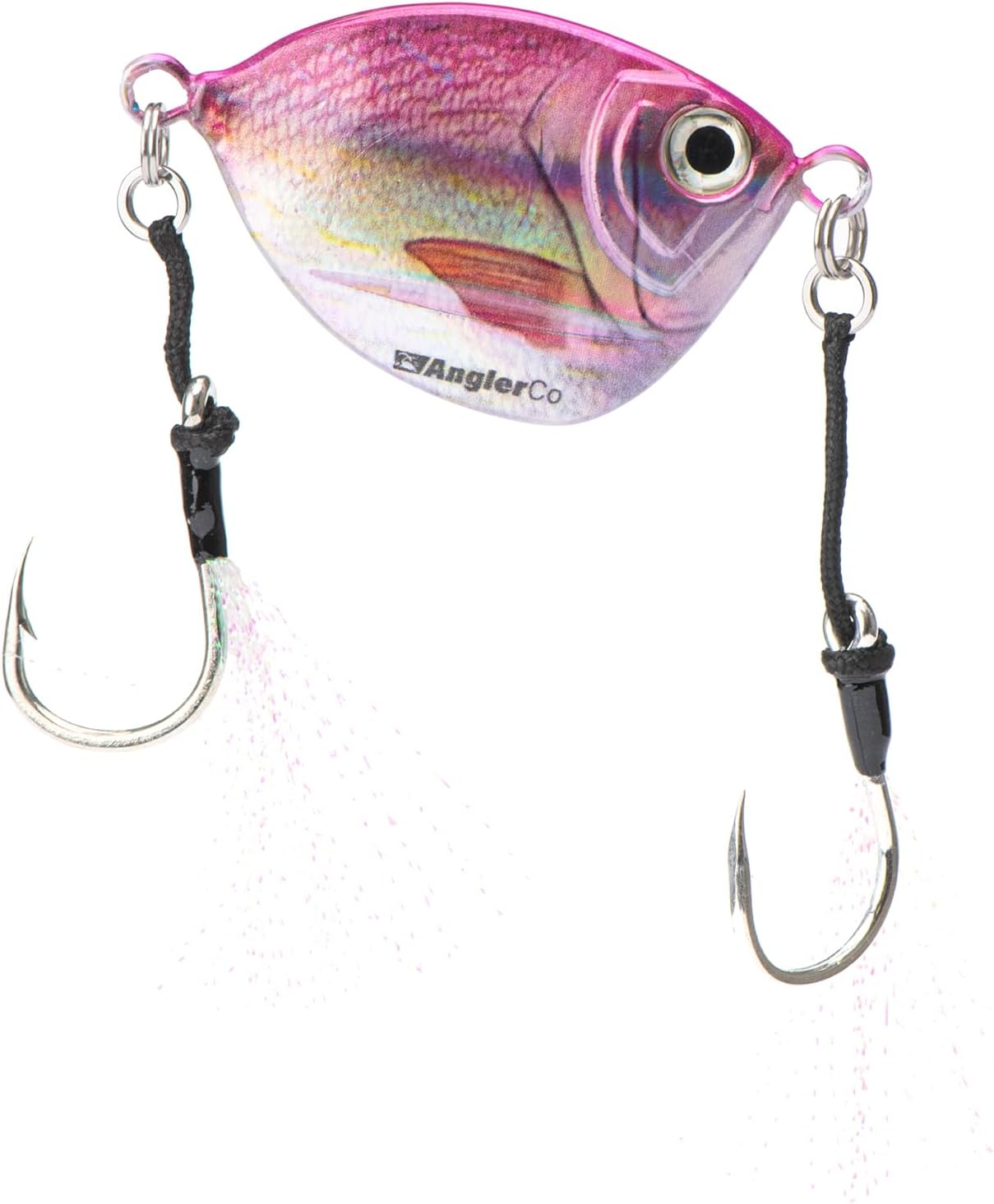 Imposter Jig, Vermillion Snapper Pattern, Slow Pitch Fishing Lure, Inshore and Offshore Fish