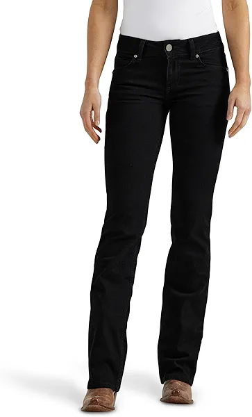 WranglerwomensWestern Mid Rise Stretch Boot Cut Jean