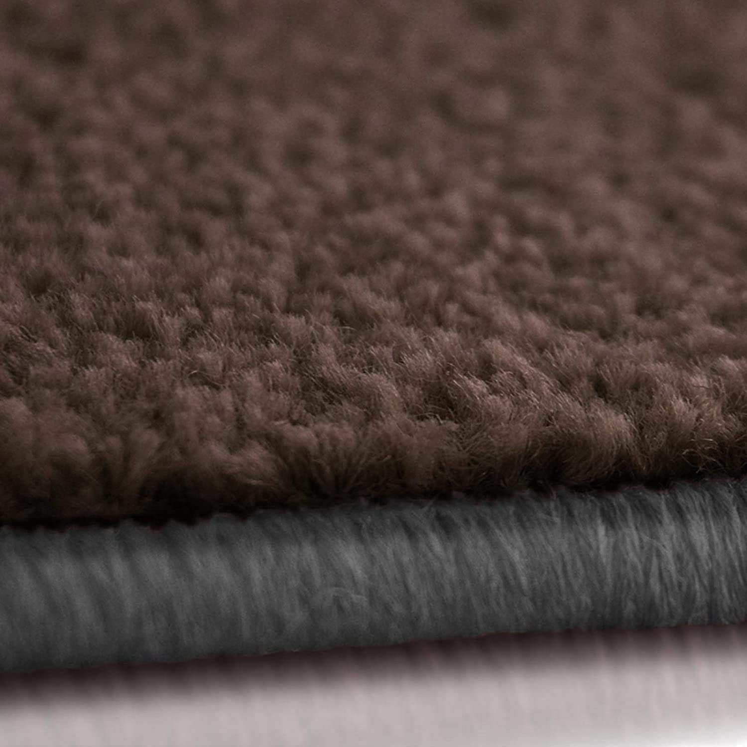 Floordirekt Dynasty, Tappeto in Velluto, Resistente e Facile da Pulire, Morbido Pelo in Velluto, Disponibile in Diversi Colori e Dimensioni (Fango, 66 x 300 cm)