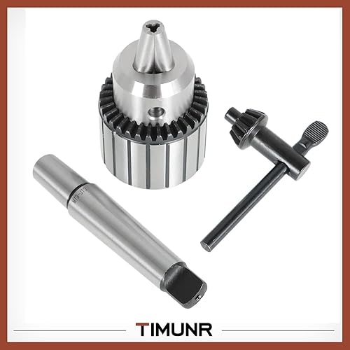 Miniatura 6 de Portabrocas de 3/16-3/4 pulgadas MT3-JT3 de alta resistencia con portabrocas que aprieta la llave para fresadora de torno CNC