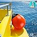 Salty Reef Marine Hardware - 12” All Purpose Marine Grade PVC Vinyl Round Buoy Fender (Red)