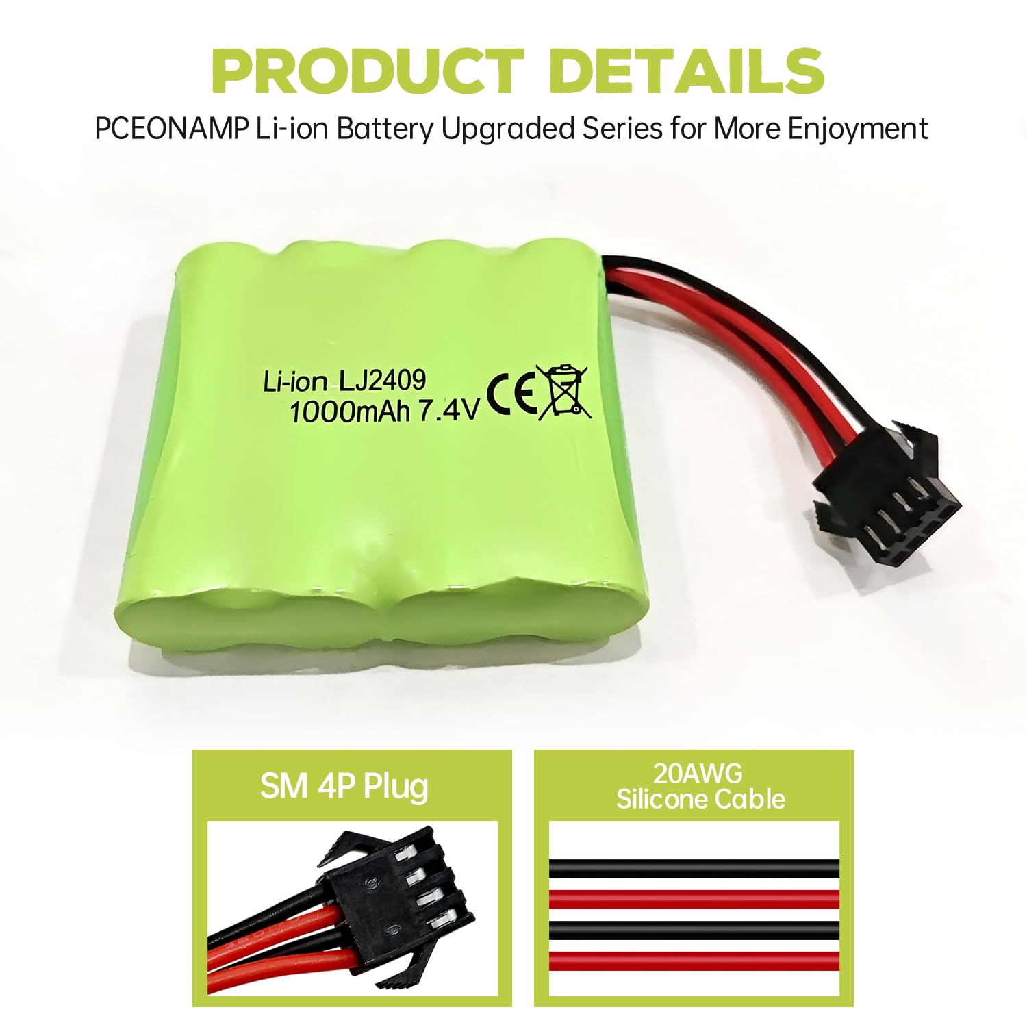 Aliwisdo USB Chargeur Câble RC Universel Avec Connecteur JST Plug Pour LiPo Batterie 3.7V