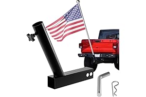 Hitch Flag Pole Holder: Secure and Display Your Flag with Ease!