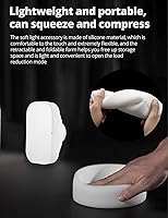 Vista 3 de GODOX ML-CS1625 Softbox Kit de cúpula de difusión con 3 adaptadores, difusor plegable para GodoxV1 Serie V1 ML30 ML60BI AD200PRO AD300PRO 400PRO V