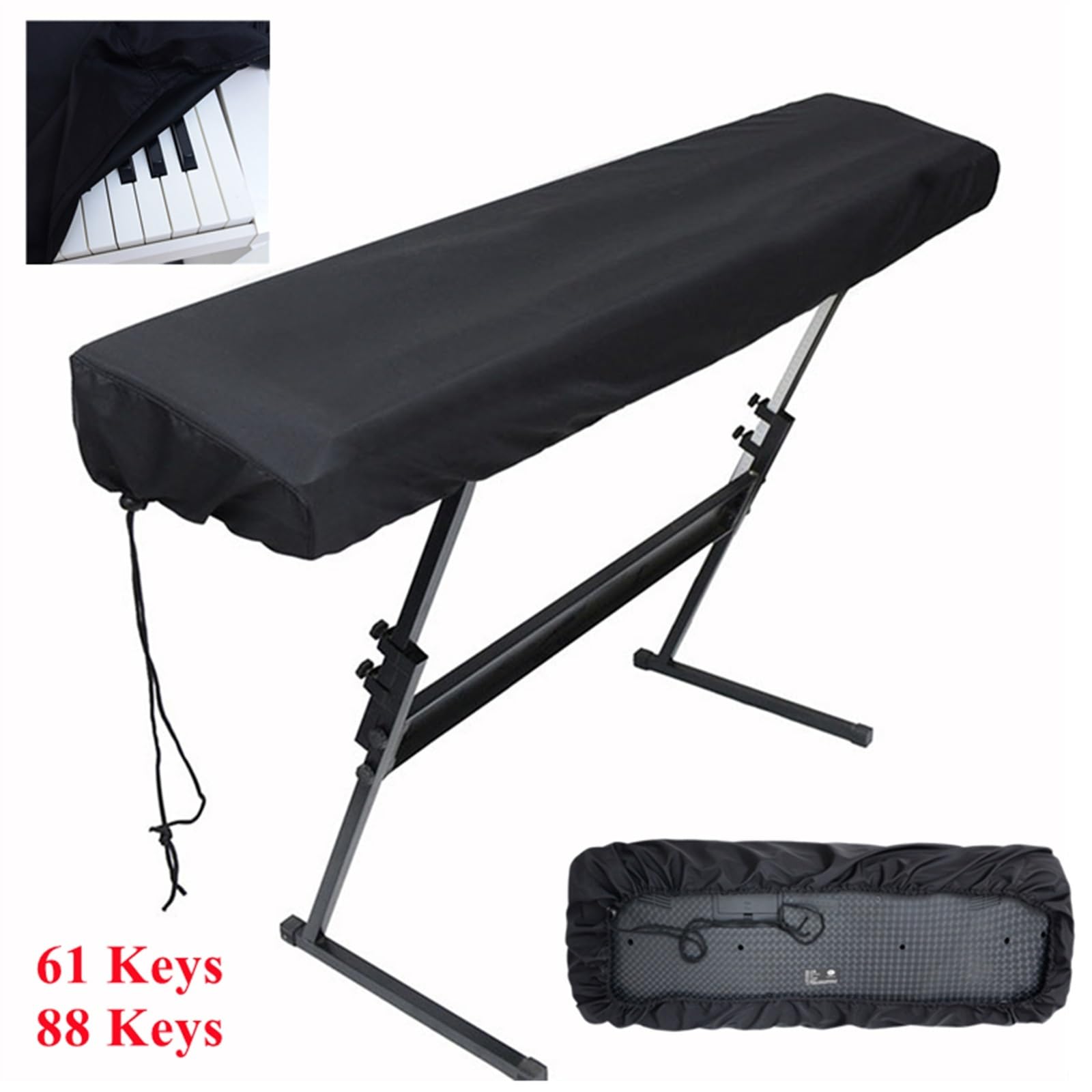 Housse De Clavier De Piano électronique 61/88 Touches étanche à
