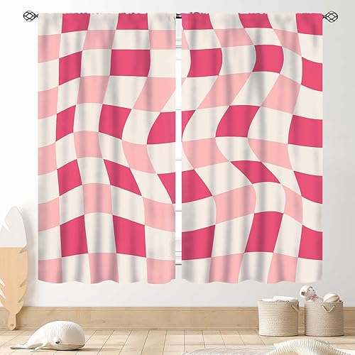 Miniatura 16 de Cortinas de cocina florales retro de los años 70 para ventana, diseño de flores naranjas hippie, estéticas, bohemias, opacas, pequeñas, cortas, para