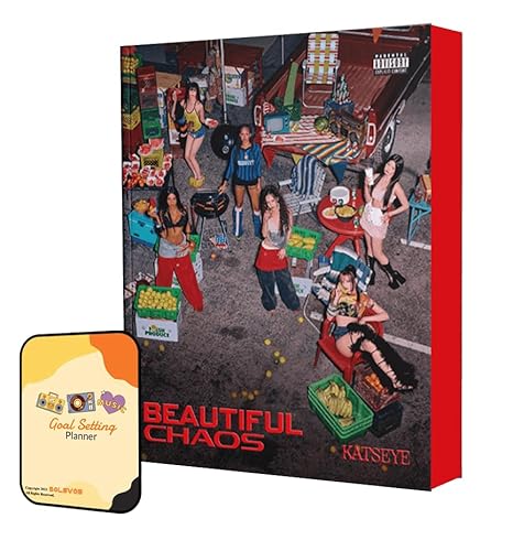 KATSEYE Album - BEAUTIFUL CHAOS Beautiful ver.+Pre Order Benefits+BolsVos Exclusive K-POP Giveaways Package
