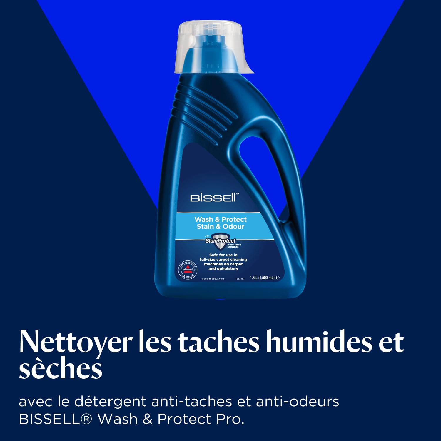 BISSELL Revolution HydroSteam, Nettoyeur Vapeur, Shampouineuse avec Technologie HydroSteam, Nettoyeur de Tapis, Moteur Puissant de 1300W, Nettoyeur Canapé Tissu,Tapis,Tapisserie et Escaliers, 3670N