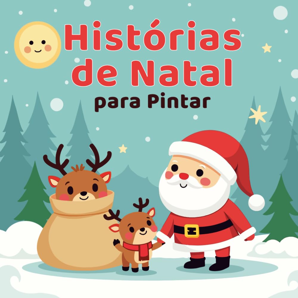 Histórias de Natal para Pintar