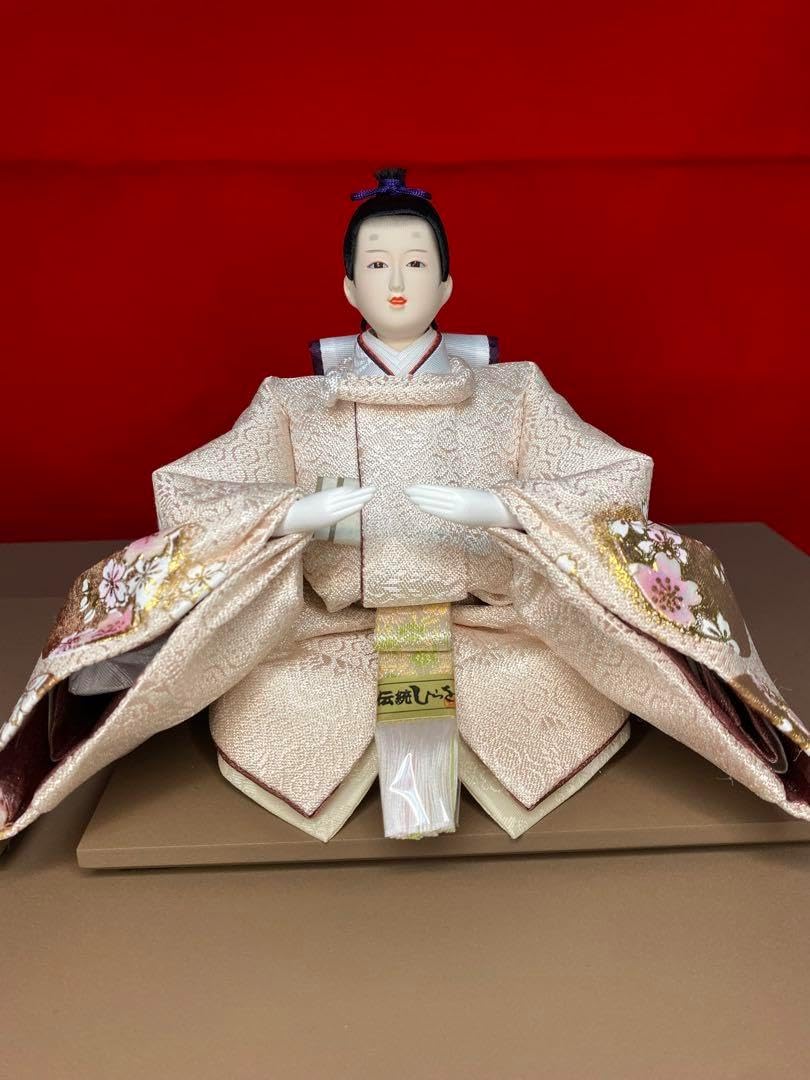 雛人形　会津塗り収納セット・人形工房　道翠・間口約５５×奥行約３５×高さ約４９㎝ 雛人形 会津塗り収納セット・人形工房 道翠・間口約55×奥行約35