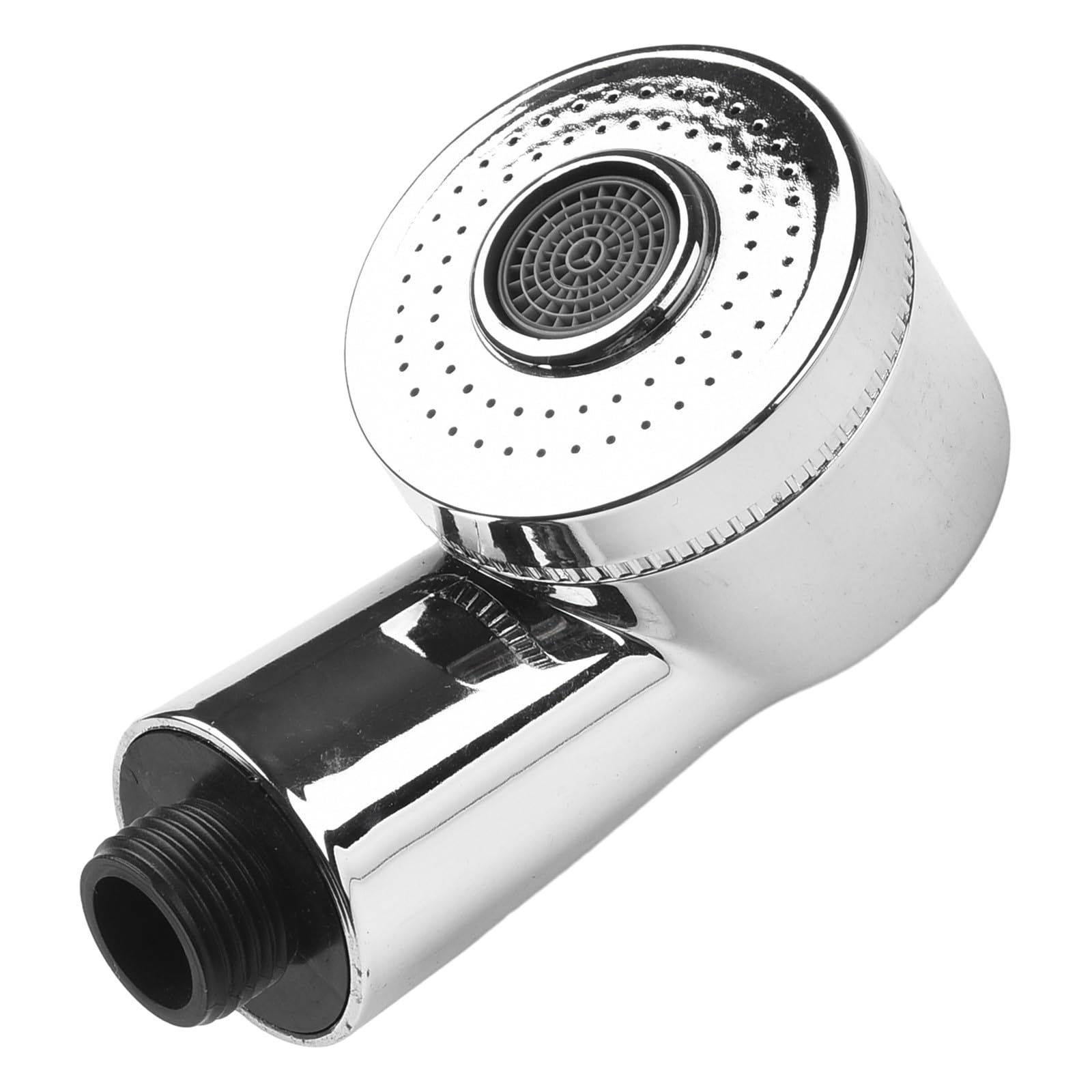 Lecreatekit Soffione doccia a 2 funzioni con pulsanti di regolazione sinistro e destro per sedia da barbiere, interfaccia G1/2 adattatore spray in plastica