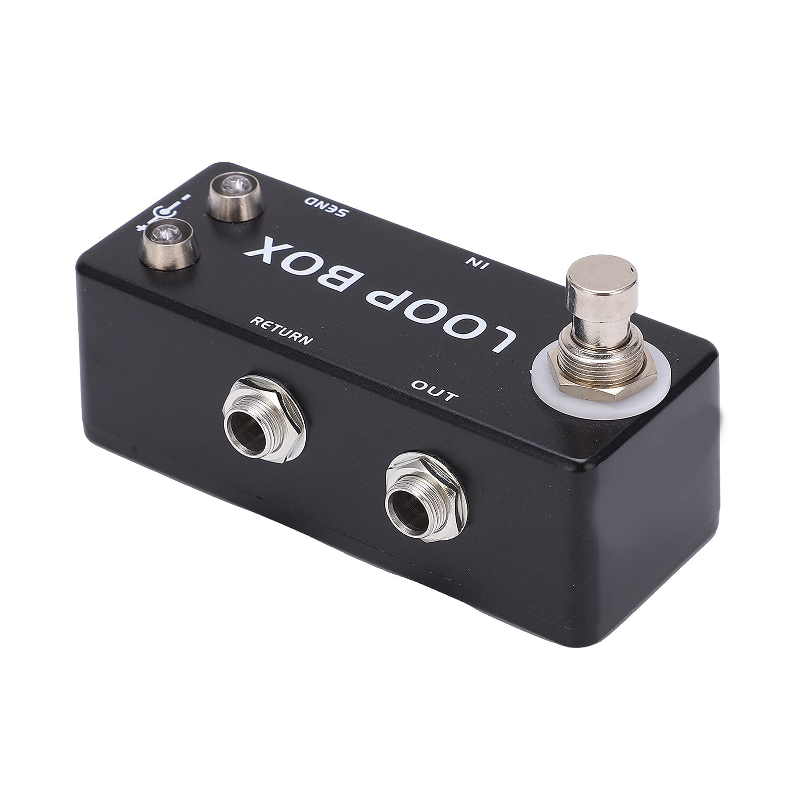True Bypass Loop Switcher Mini Gitarrenpedal mit LED-Anzeige