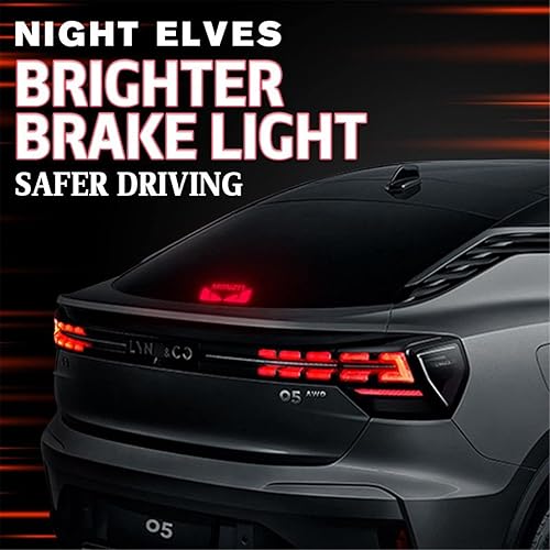 Miniatura 2 de 2 calcomanías de luz de freno alto, almohadilla de luz de freno de automóvil, calcomanía para tablero de proyección. Calcomanías y calcomanías para