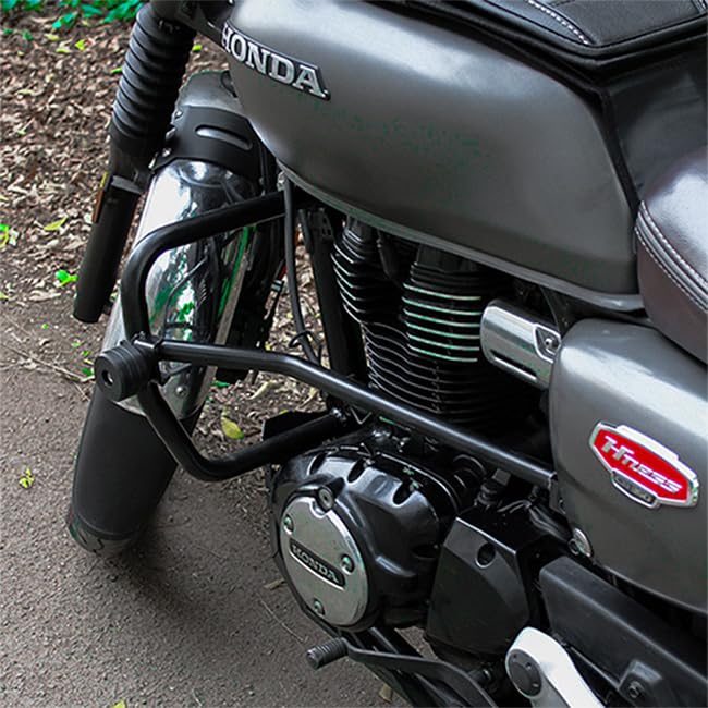 Image of Crash Guard Compatible with Honda CB350 / HNESS CB350 / RS CB350 with Frame Sliders (Tourer) (Pair of 1)
