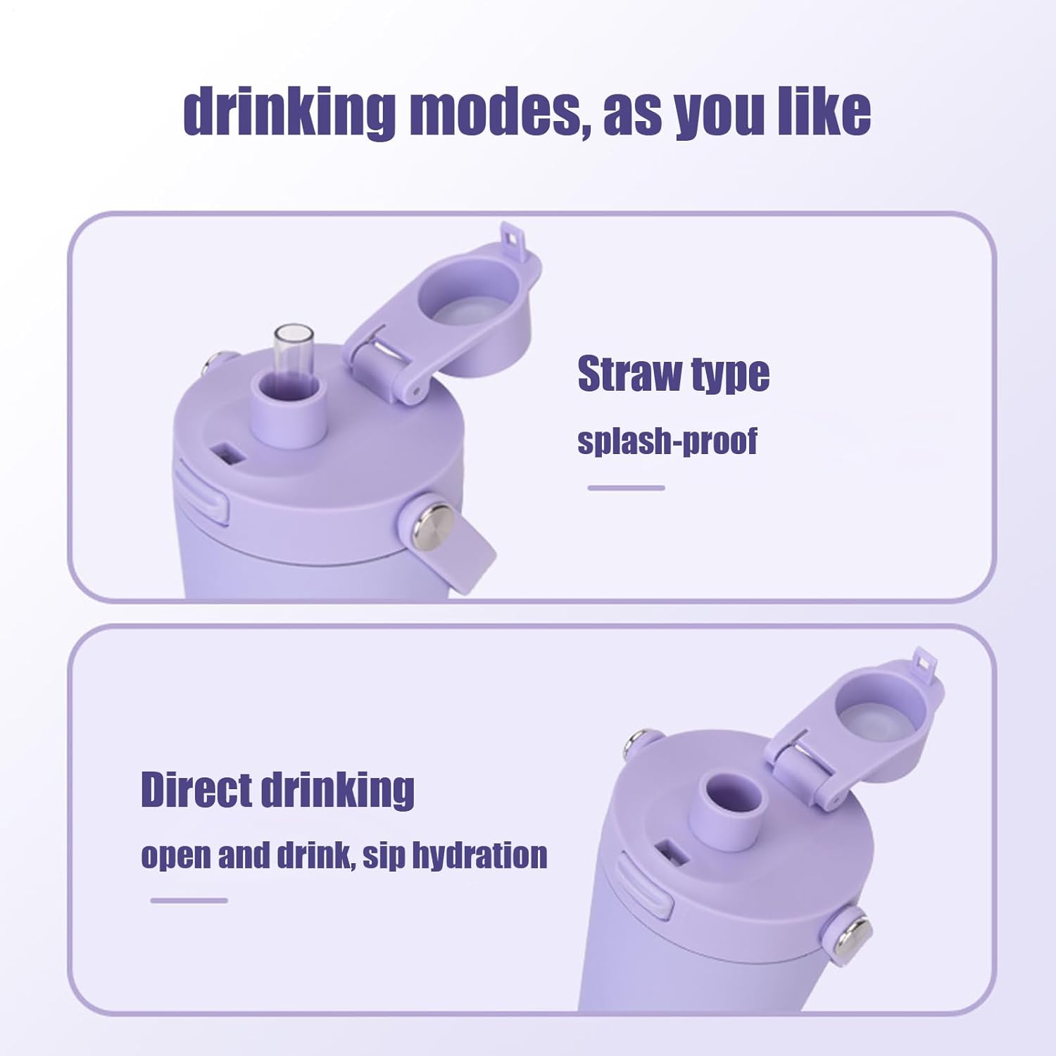 保温タンブラー - ステンレス製 水筒 | 携帯用 保温保冷 ドリンク タンブラー,ハイキング、キャンプ、オフィス、アウトドア、ピク