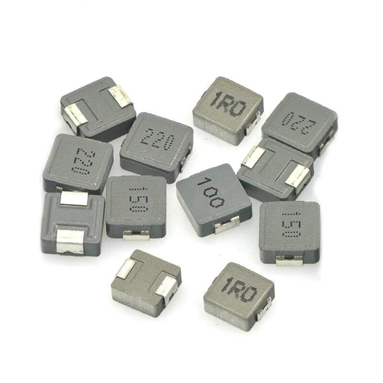 10Pcs SMD Chip Inductor 0630 1uH 2.2uH 3.3uH 4.7uH 6.8uH 10uH 15uH 22uH SMD Power Inductors(4.7UH)