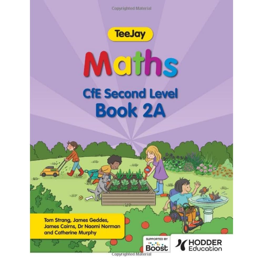TeeJay Maths CfE Second Level Book 2A Second Edition