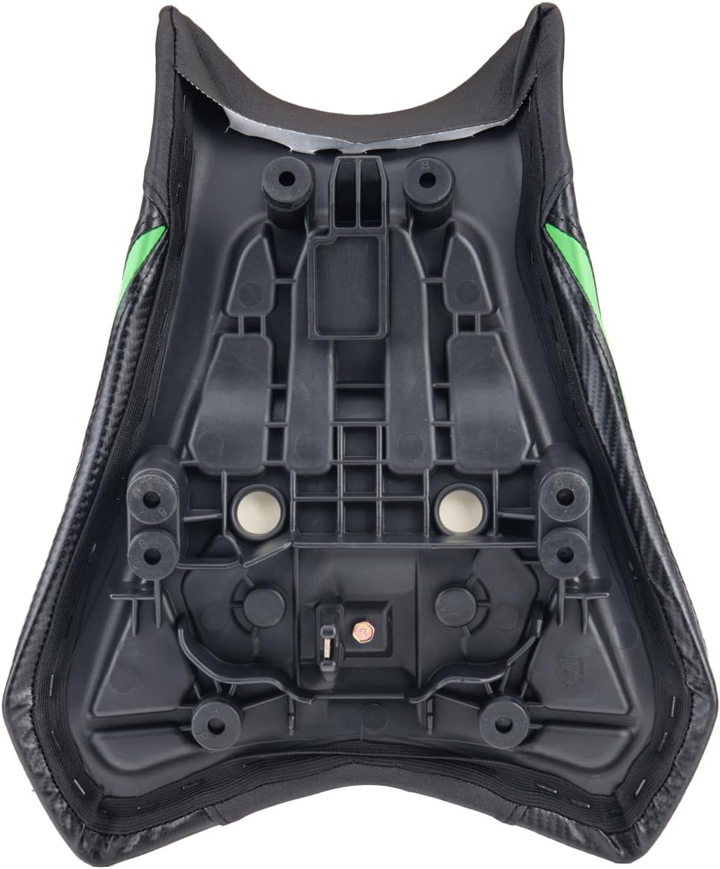 Motorcycle Seat for Ninja ZX-6R ZX6R ZX636 2019 2020 2021 2022 2023 2024 2025 2026 Solo Rider Saddle Driver Cushion Pad (Front - Green)