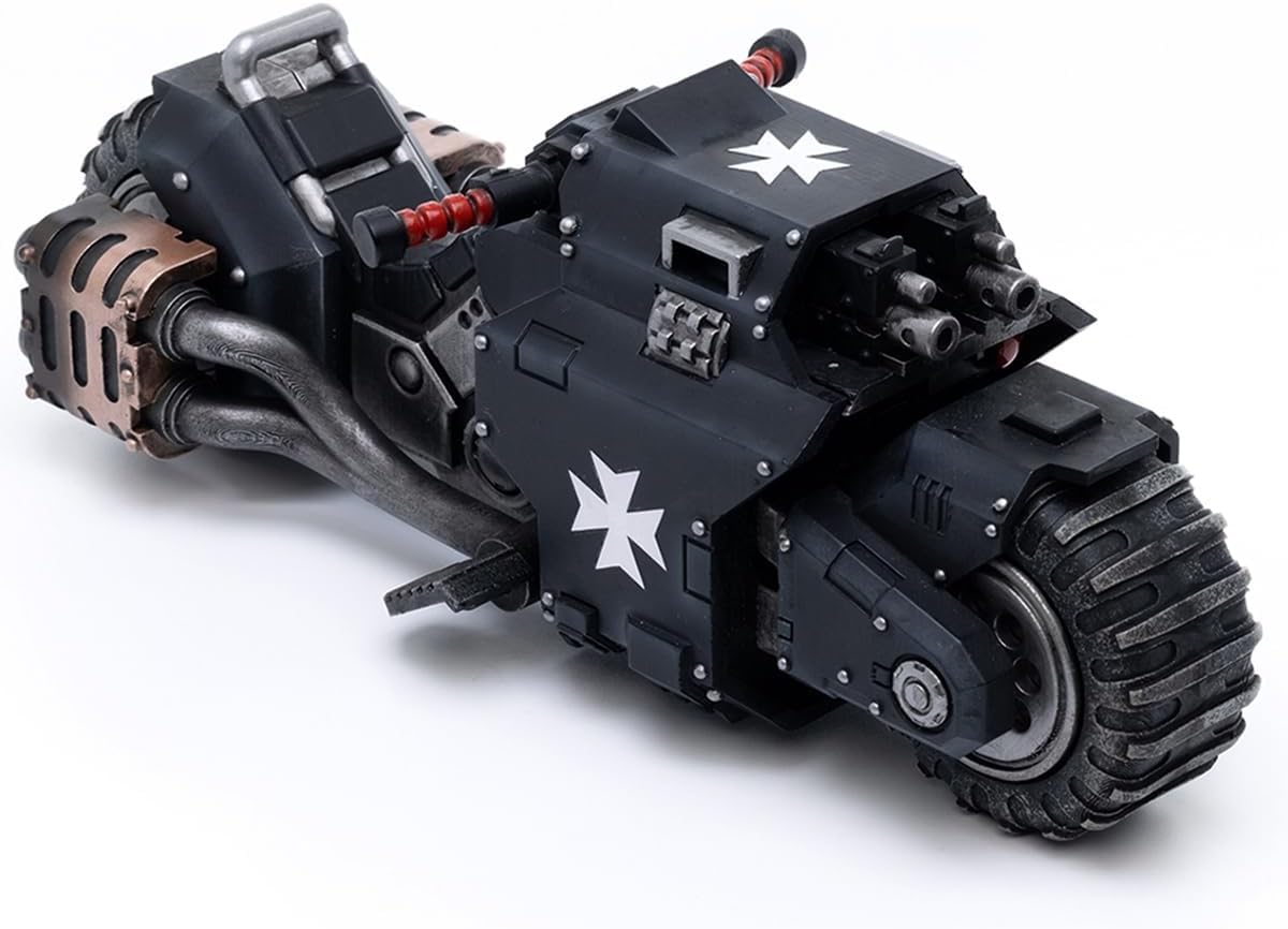 TOYVERSE JOYTOY 1/18 Warhammer 40,000 Action Figure, Black Templars Outriders, Movable Joints Character Model, 15 Years and Up โ image 1
