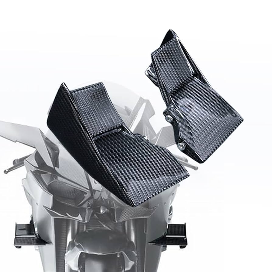 Ninja H2 H2Rウィングレット Amazon.com: Powersportster Winglets Carbon Fiber Upper