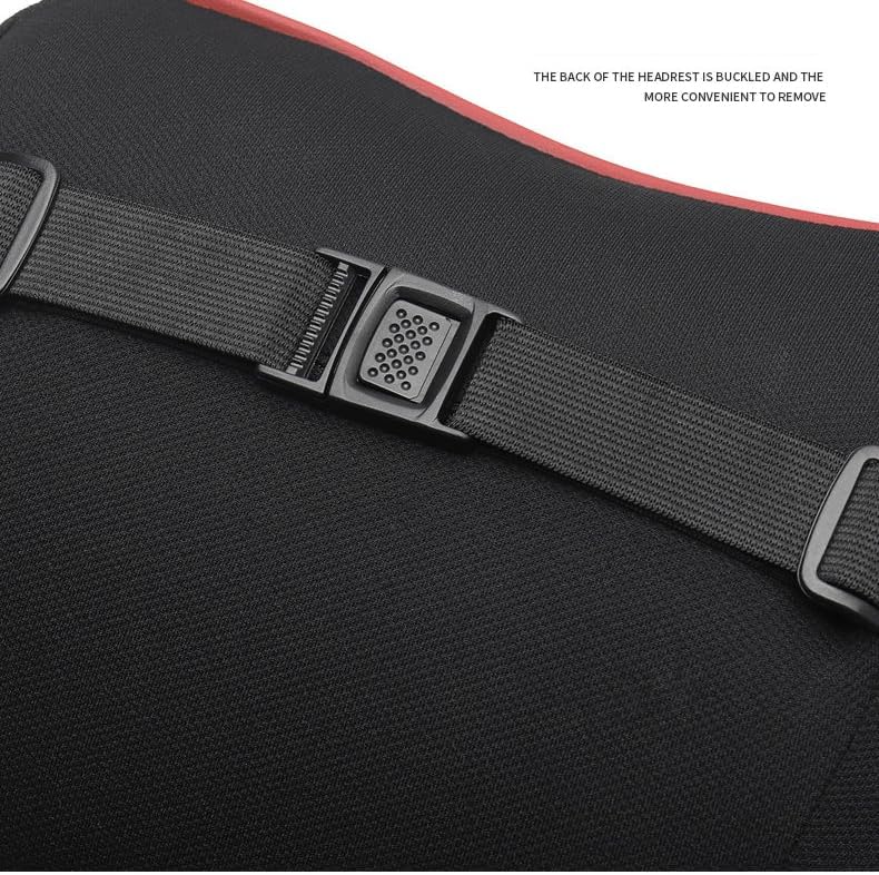 1個自動車用ヘッドレストクッション適合マセラティ グレカーレ MC12 MC-12 コルセ 12,調節可能取り外し可能爽快通気性肌に