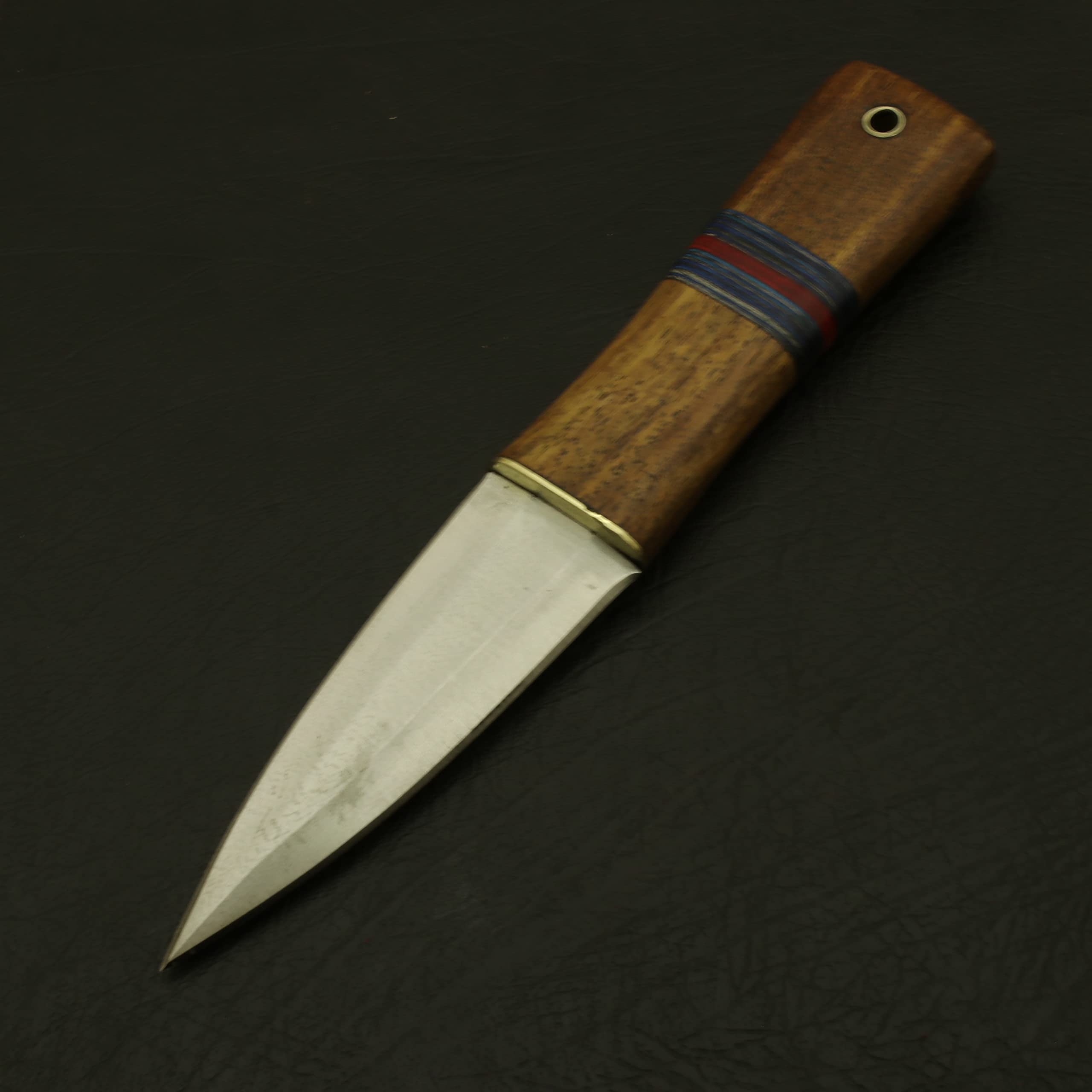 Top Handmade Stainless Steel Scottish Dirk Knife + Sheath