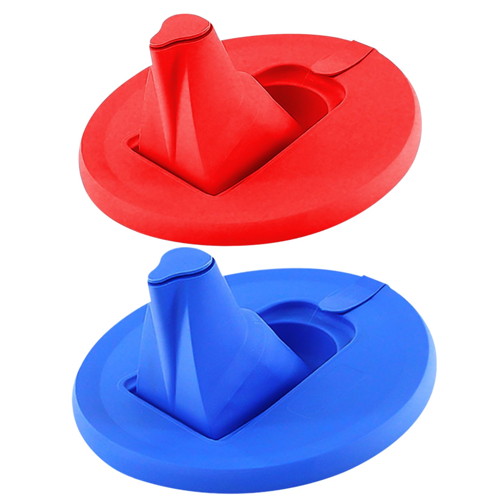 Paint Can Pour Spout with Air Hole 2PCS 6.7 Inch in Dia Collapsible Paint Can Spout Dustproof and Leakproof Paint Can Lid with Pour Spout for Paint Pouring Tool Pour Pro Paint Pourer Paint Can Spout P