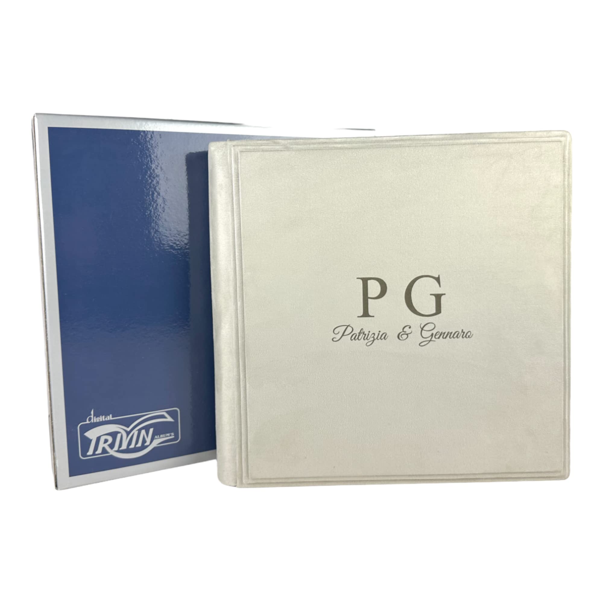 Album Fotografico Artigianale In Alcantara - Personalizzabile Con Incisione | Made In Italy | Elegante - Foto 7